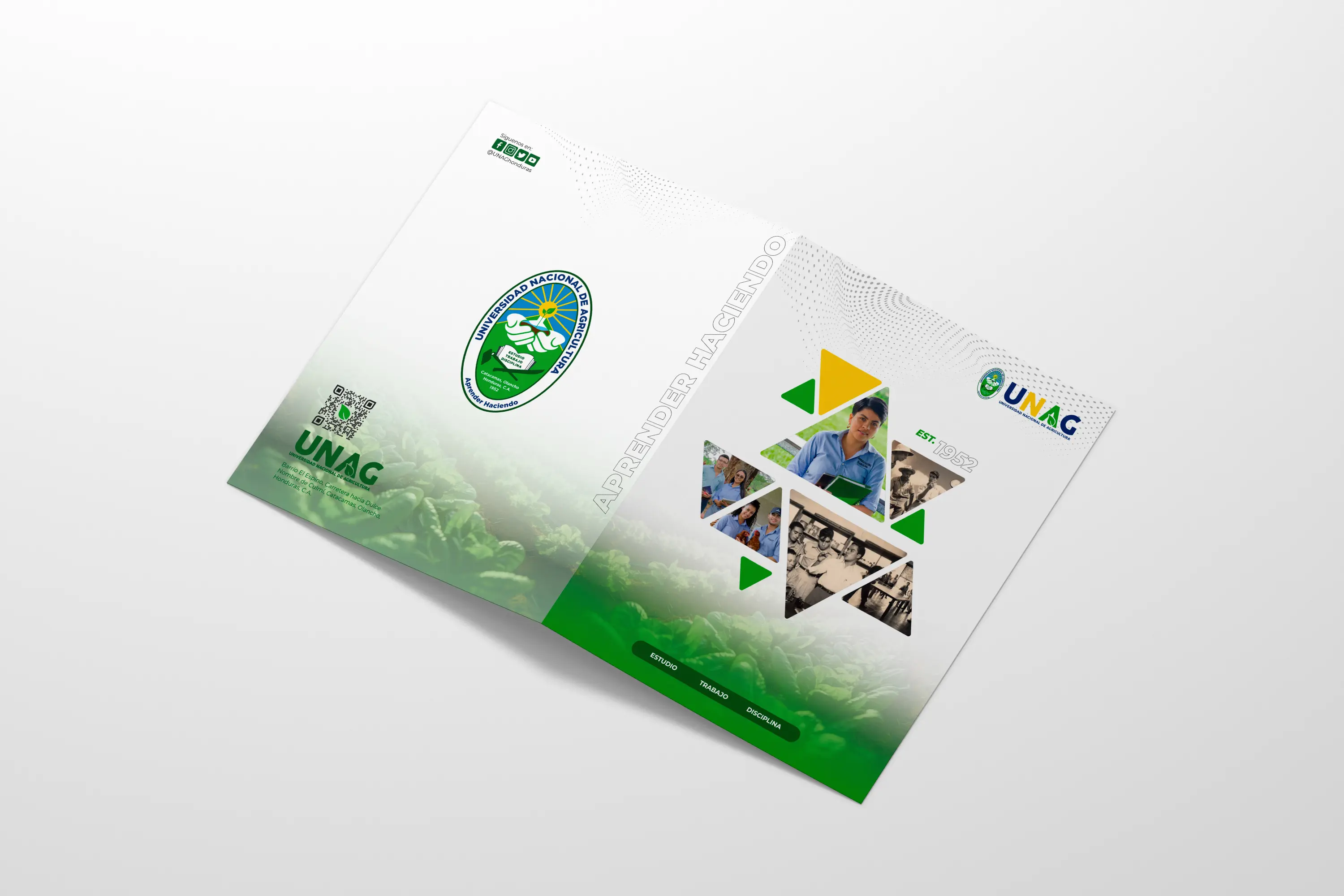 Folder Institucional - UNAG