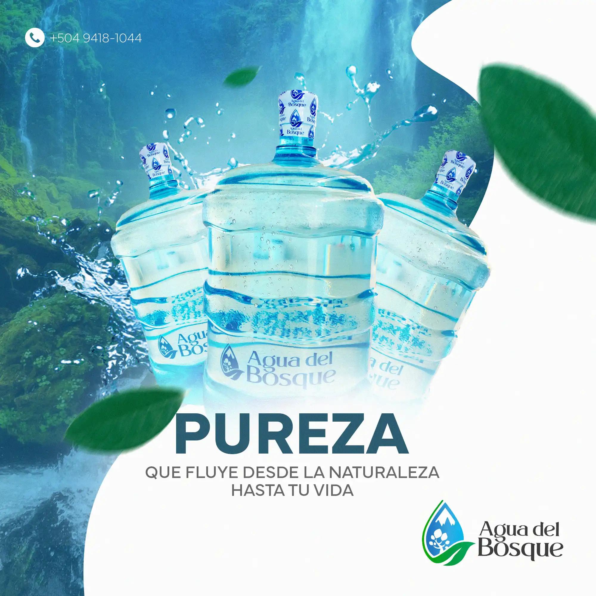 Post para redes sociales - Agua del Bosque