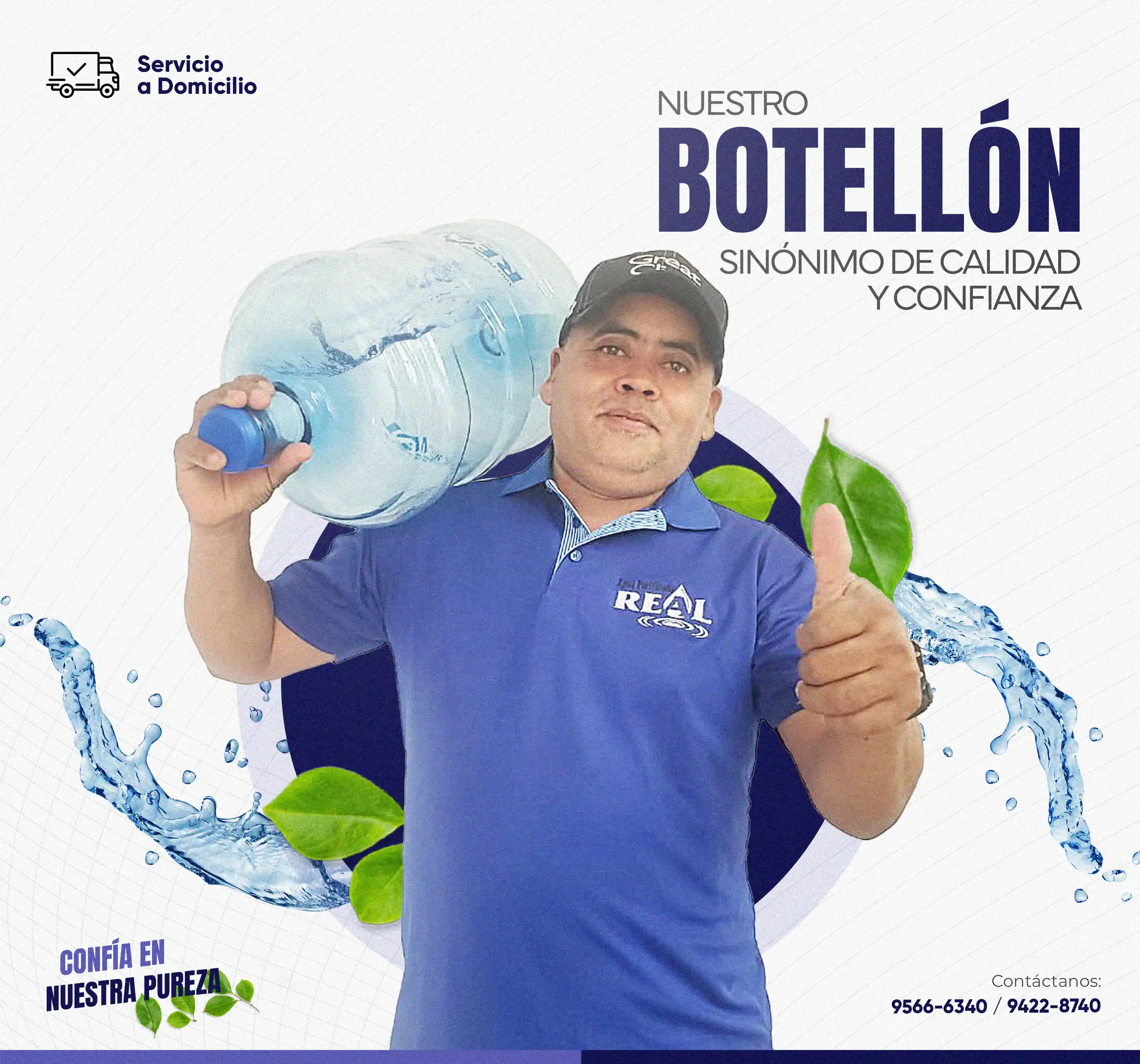 Post para redes sociales - Agua Real